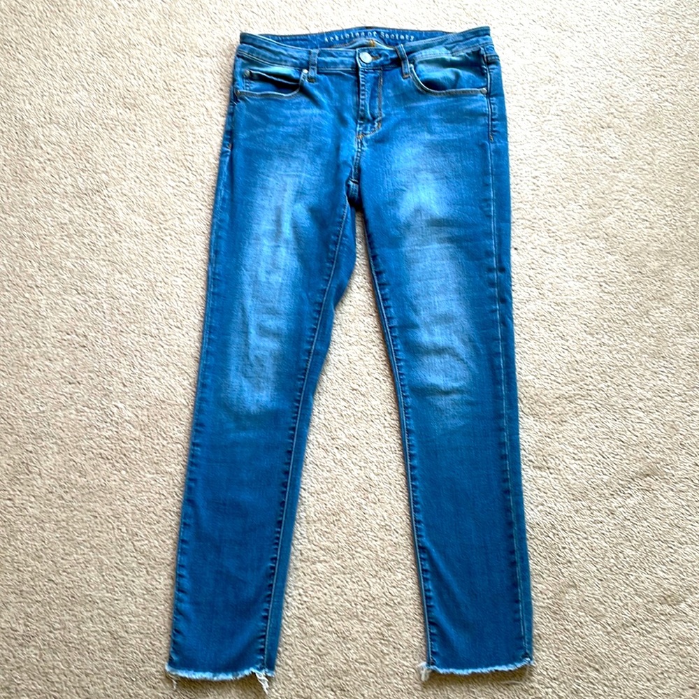 Articles of Society Jeans Skinny Cropped Raw Hem